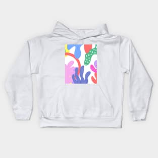 abstract pattern Kids Hoodie